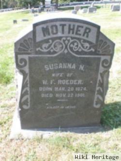 Susanna Nicholas Wismer Roeder