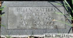 Helen Francis Watters Bickers