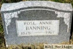 Rose Annie Banning