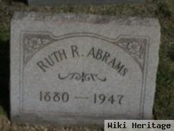 Ruth R. Mcbee Abrams