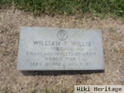 William T Willis