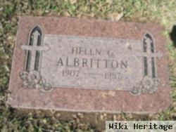 Helen G Albritton