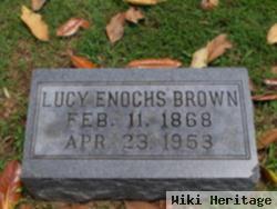 Lucy "nannie" Enochs Brown
