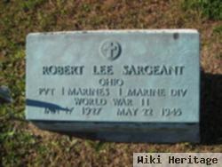 Robert V Lee Sargeant