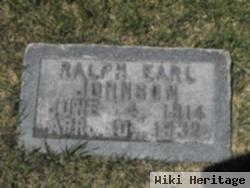 Ralph Earl Johnson