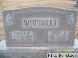 Jennie Belle Kitchins Whitaker