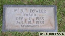 William David "debud" Fowler