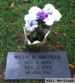 Willie D. Hatfield