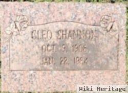 Cleo Irene Bolton Shannon