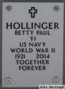 Betty P. Hollinger