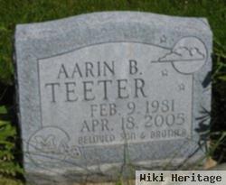 Aarin B Teeter