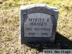 Myrtle B. Westphal Hansen