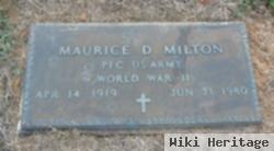 Maurice D. Milton