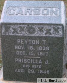 Priscilla Jane Adams Carson