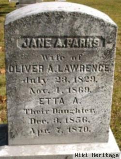 Jane A. Parks Lawrence