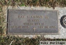 Ray Carl "dick" Crone, Sr