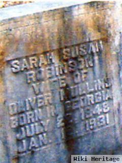 Sarah Susan Robinson Mullins