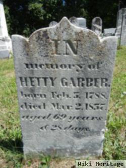 Hetty Garber