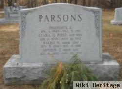 Thaddeus E Parsons