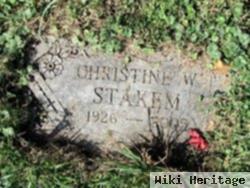 Christine Marie Welsh Stakem
