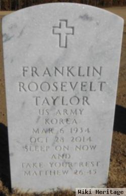 Franklin R Taylor