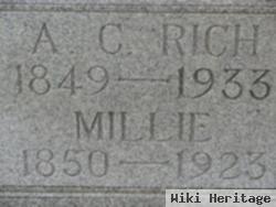 Parmelia H "millie" Ellis Rich