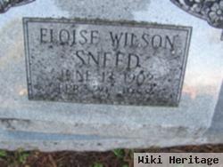 Eloise Wilson Sneed