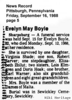 Evelyn Warner Boyle