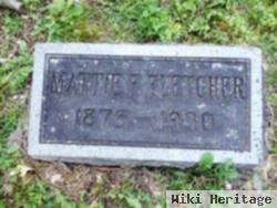 Mattie F Fletcher