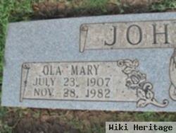 Ola Mary Johnson