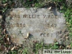 Mrs Willie Virden