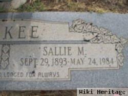 Sallie M. King Mckee