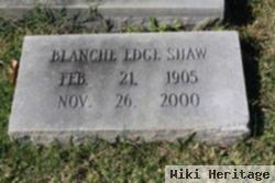 Blanche Edge Shaw