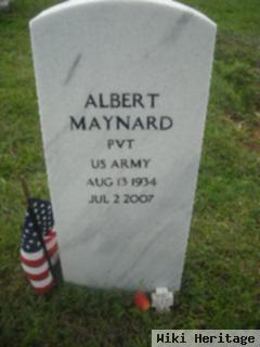 Pvt Albert Maynard