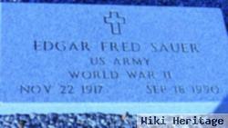 Edgar Fred Sauer