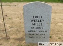 Fred Wesley Mills