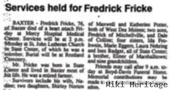 Fredrick Fricke