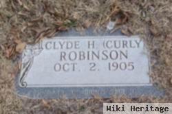 Clyde H "curly" Robinson