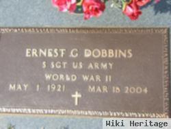 Ernest G Dobbins