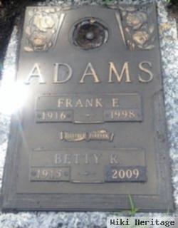 Betty R Adams