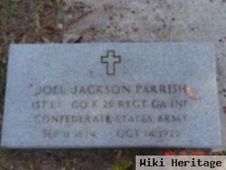 Joel Jackson "jack" Parrish