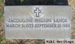 Jacqueline J. Phillips Lange