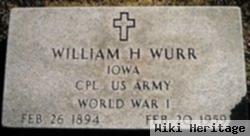 William H Wurr