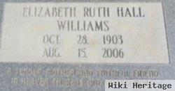 Elizabeth Ruth Hall Williams