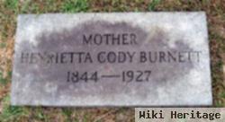 Henrietta Sarah Cody Burnett
