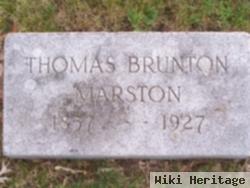 Thomas Brunton Marston