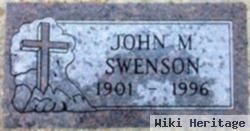 John M Swenson