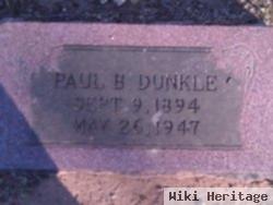 Paul Burtch Dunkle