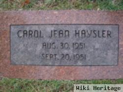 Carol Jean Haysler