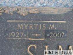 Myrtis Maureen Holman Simmons